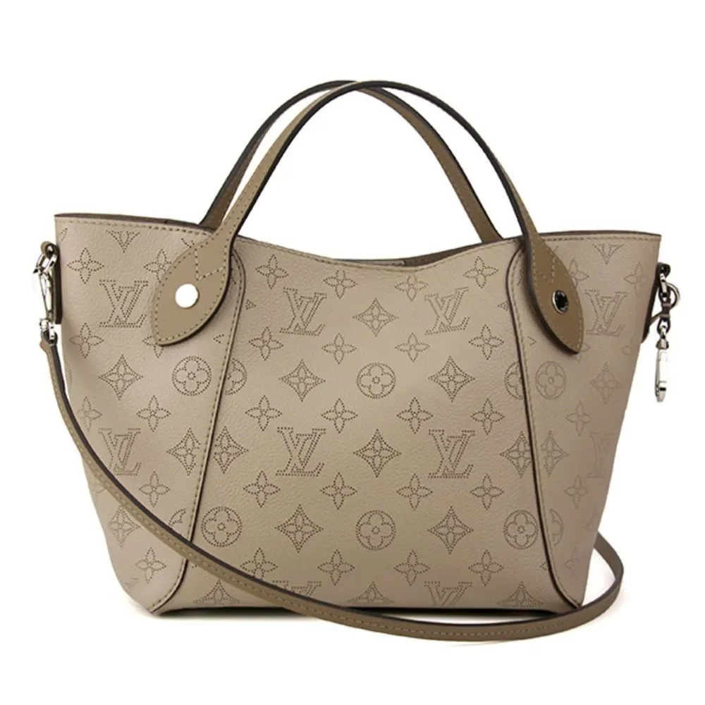 Louis Vuitton Hina PM Mahina Leather Handbag Magnolia